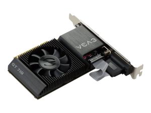 EVGA GT 710 DDR3 64 Bit Single Slot Video Card