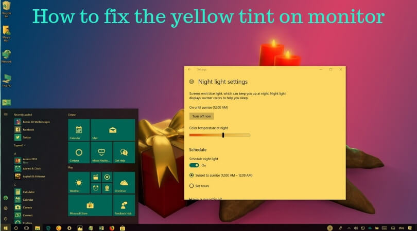 How to Fix The Yellow Tint on Monitor (1)