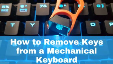 How to remove keys from a mechanical keyboard