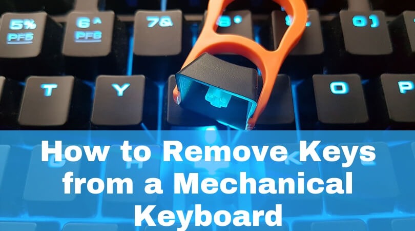 How to remove keys from a mechanical keyboard