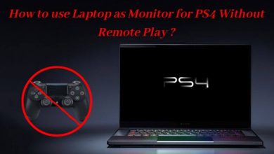 How to use Laptop as Monitor for PS4 Without Remote Play _