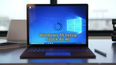 Windows 10 Setup Stuck At 46
