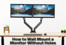 How to Wall Mount a Monitor Without Holes