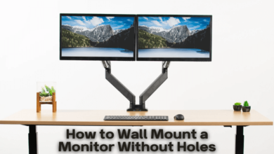 How to Wall Mount a Monitor Without Holes