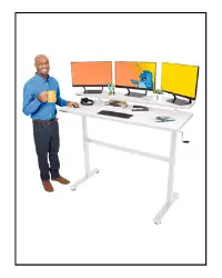 Stand Steady 55 Inch Standing Adjustable Desk